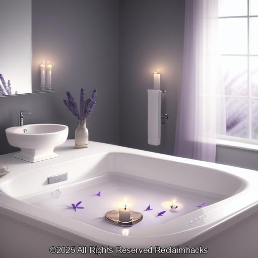 Finding calm in a warm bath